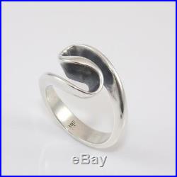 James Avery Rare James Avery Swirl Ring Sterling Silver 925 Retired Sz 11 