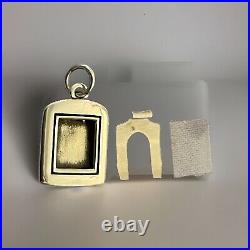 James Avery Rare Retired Sterling Silver Tiny Picture Frame Charm Uncut Loop 925