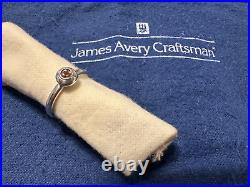 James Avery- Remembrance Pink Sapphire (October) Birthstone Ring-EUC