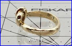 James Avery Retired 14k Heart Knot Ring Size7.75 Very Fun to Wear