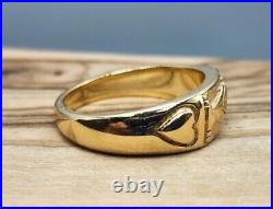 James Avery Retired 14k This Bond Is Forever Ring Sz8 Near Mint Condition