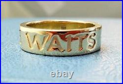 James Avery Retired 14k True Love Waits Ring Sz7 Solid Y. Gold