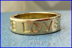 James Avery Retired 14k True Love Waits Ring Sz7 Solid Y. Gold