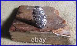James Avery Retired 925 Sterling Full Bloom Tracery Scrolled Floral Ring Size 10