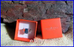 James Avery Retired 925 Sterling Silver Blue Topaz Bella Ring Size 6.5