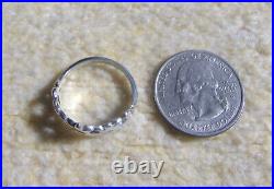 James Avery Retired 925 Sterling Silver Crown Ring Size 9
