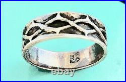 James Avery Retired Crown of Thorns Ring Size 12.75 Vintage, Neat Piece