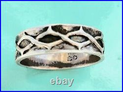 James Avery Retired Crown of Thorns Ring Size 12.75 Vintage, Neat Piece