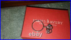 James Avery Retired Dangle Ring Theatrical Charm Size 6.5 Face Drama Comedy Play