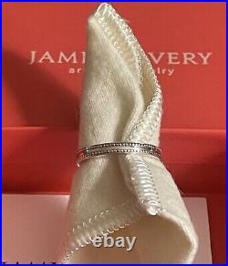 James Avery Retired Double Beaded Band Ring/Size-7