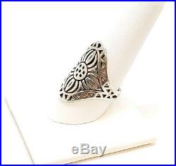 James Avery Retired Flor Del Sol Ring. 925 Preowned Size 10
