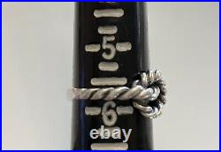 James Avery Retired HTF Twisted Wire True Love Knot Size 5.75 Ring