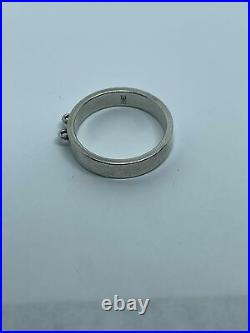 James Avery Retired HTF Wide Double Loop Dangle Ring