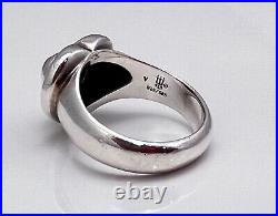 James Avery Retired Heart of Gold Ring 14k and 925 Size 7