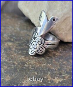 James Avery Retired La Paloma Bird Wrap Ring Size 6