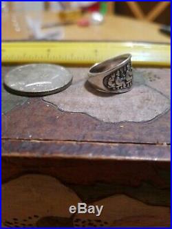 James Avery Retired Last Supper Ring NO RESERVE