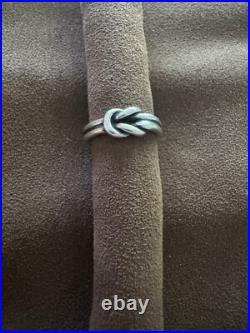 James Avery Retired Lovers Knot Ring Size 8 James Avery Retired Lovers Knot Ring Size 8