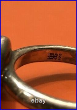 James Avery Retired Peace Sign Ring Rare Ring Size 6