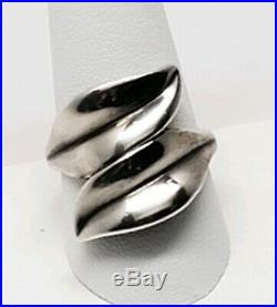 James Avery Retired Rare Ring Of Leaves. 925 Preowned Size 10