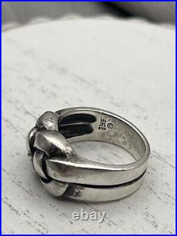James Avery Retired Size 8 Braided Woven Ring Neat Piece James Avery Retired Size 8 Braided Woven Ring Neat Piece