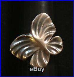 James Avery Retired Soft Butterfly Ring Size 8.25