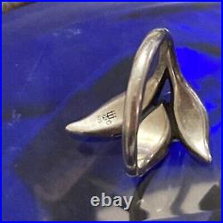 James Avery Retired Sping Leaves Ring, Size 7.5