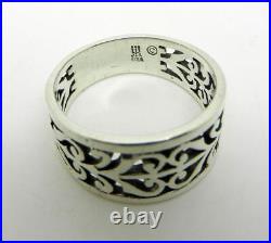 James Avery Retired Sterling Silver Adoree Ring Band Size 7 Lb-c1133