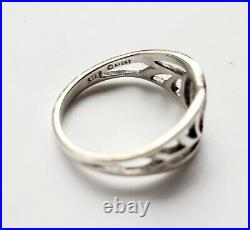 James Avery Retired Sterling Silver Ring Size 6.5 PRETTY