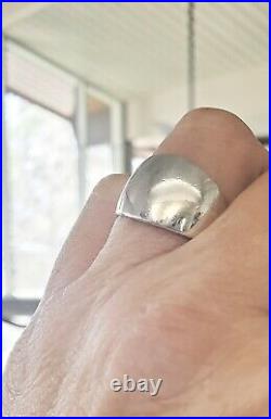 James Avery Retired Tapered Smooth Fit Wide Band Ring Can Be Engraved Vintage