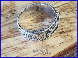 James Avery Retired Textured Fish Ring Size 7 NEAT Piece