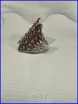 James Avery Retired Tracery Fan Ring Size 10 James Avery Retired Tracery Fan Ring Size 10