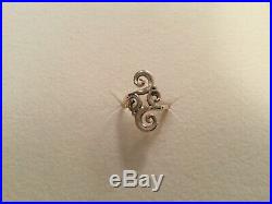 James Avery -Retired- Vintage 14K Gold Scroll Ring sz 6.5- Beautiful