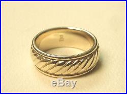 James Avery Ring Band 14K Yellow Gold Size 8