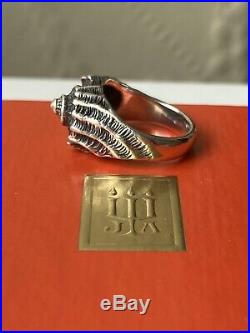 James Avery Sea Shell Conch Retired Rare Ring Sterling Silver Size 6