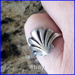 James Avery Shell Ring Retired Sterling Silver Size 6