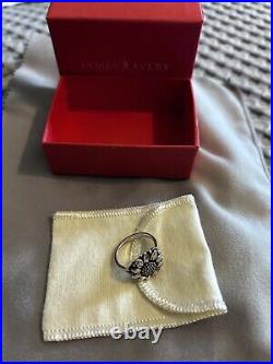 James Avery Size 6 Sunflower Ring Sterling Silver & Bronze