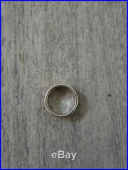 James Avery Smooth Simplicity Ring 925 And 14k Size 6.5