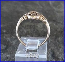 James Avery Spanish Swirl Ring Sz 6 14K Gold Scrolled