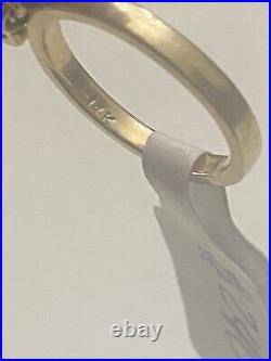 James Avery Spring Butterfly Dangle Ring, 14k Gold Retired Size 3.5
