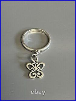 James Avery Spring Butterfly Dangle Ring Size 7.5 Jewelry