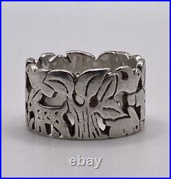 James Avery St. Francis Loves The Animals Ring Size 7.5