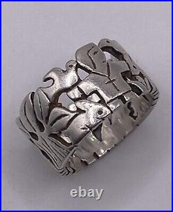 James Avery St. Francis Loves The Animals Ring Size 7.5