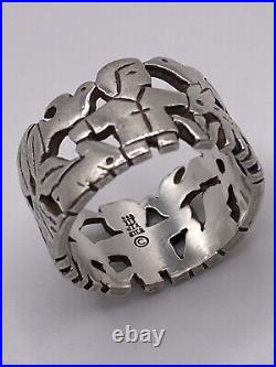 James Avery St. Francis Loves The Animals Ring Size 7.5