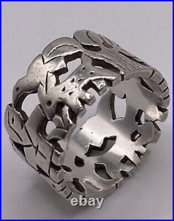 James Avery St. Francis Loves The Animals Ring Size 7.5