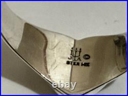 James Avery Sterling Silver 14K Yellow Gold Dove of Peace Ring Size 6.5