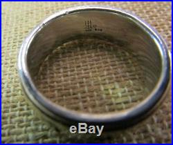 James Avery Sterling Silver 14K Yellow Gold Song of Solomon Ring Size 9.75 10
