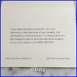 James Avery Sterling Silver 925 Hammered 10mm Wide Cigar Band Ring Sz 6 Box/ Bag James Avery Sterling Silver 925 Hammered 10mm Wide Cigar Band Ring Sz 6 Box/ Bag