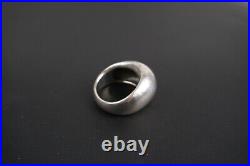 James Avery Sterling Silver. 925 Hammered Dome Ring Size 7 EUC