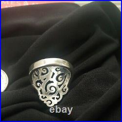 James Avery Sterling Silver 925 Long Sorrento Ring size 10