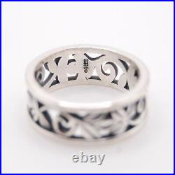 James Avery Sterling Silver ABOUNDING VINE BAND RING Size 10 Retired